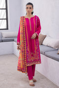 Zellbury | Unstitched 3 Piece Lawn | Embroidered Shirt Shalwar Dupatta - 1125 - House Of Zarish