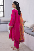 Zellbury | Unstitched 3 Piece Lawn | Embroidered Shirt Shalwar Dupatta - 1125 - House Of Zarish