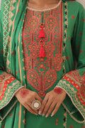 Zellbury | Unstitched 3 Piece Lawn | Embroidered Shirt Shalwar Dupatta - 1247 - House Of Zarish