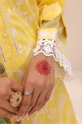 Zellbury | Unstitched 3 Piece Lawn | Embroidered Shirt Shalwar Dupatta - 1261 - House Of Zarish