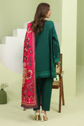 Zellbury | Unstitched 3 Piece Lawn | Embroidered Shirt Shalwar Dupatta - 1264 - House Of Zarish