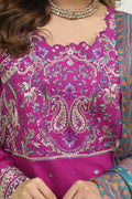 Zellbury | Unstitched 3 Piece Cambric | Embroidered Shirt Shalwar Dupatta - 1269 - House Of Zarish