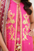 Zellbury | Unstitched 3 Piece Lawn | Embroidered Shirt Shalwar Dupatta - 1270 - House Of Zarish