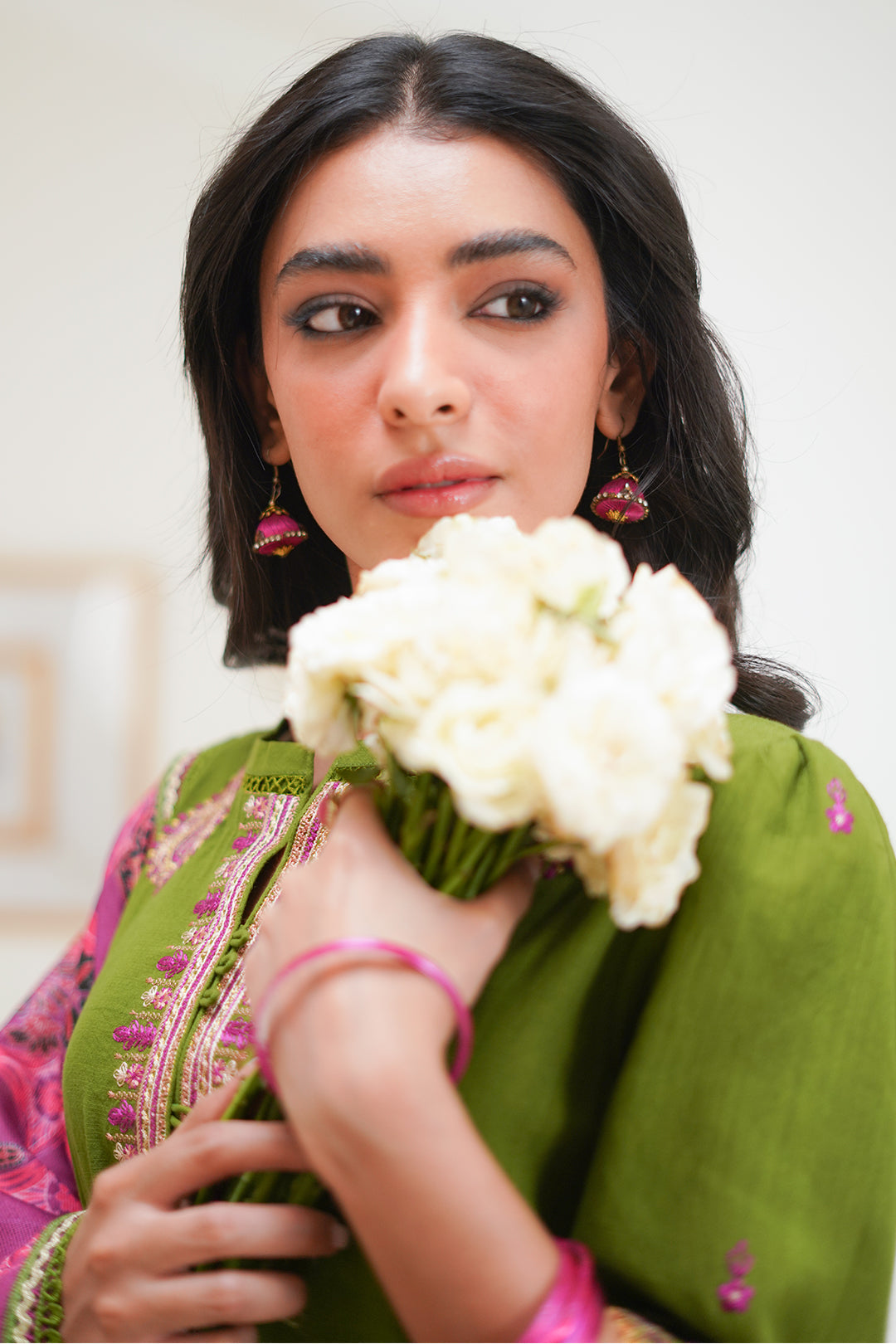 Zellbury | Unstitched 3 Piece Lawn | Embroidered Shirt Shalwar Dupatta - 1273 - House Of Zarish