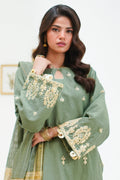 Zellbury | Unstitched 3 Piece Cambric | Embroidered Shirt Shalwar Dupatta - 1284 - House Of Zarish