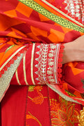 Zellbury | Unstitched 3 Piece Lawn | Embroidered Shirt Shalwar Dupatta - 1295 - House Of Zarish