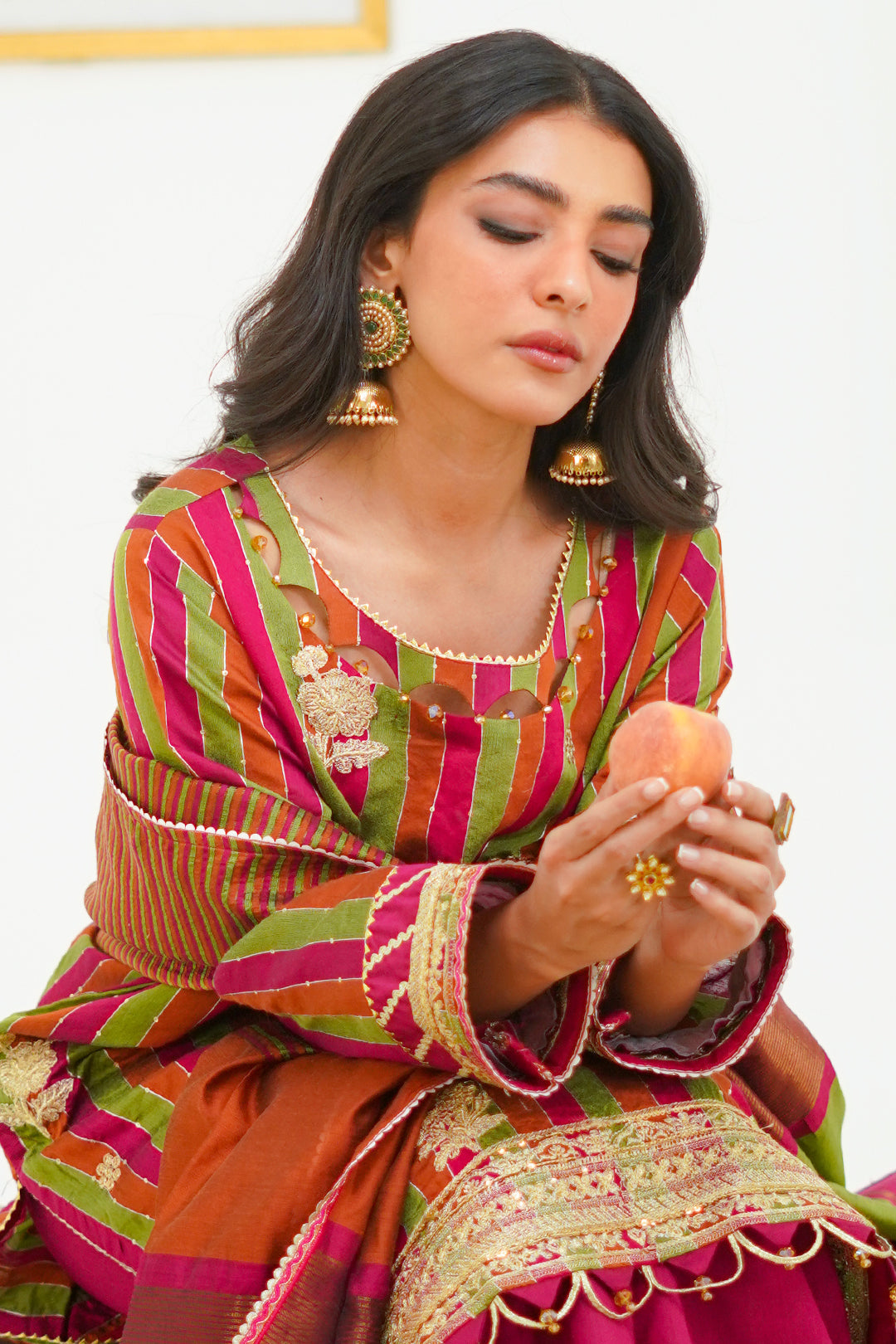 Zellbury | Unstitched 3 Piece Yarn | Embroidered Shirt Shalwar Dupatta - 1299 - Libasekhas