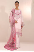 Zellbury | Unstitched 3 Piece Cambric | Embroidered Shirt Shalwar Dupatta - 1543 - House Of Zarish