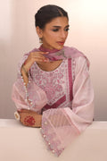 Zellbury | Unstitched 3 Piece Cambric | Embroidered Shirt Shalwar Dupatta - 1543 - House Of Zarish