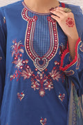 Zellbury | Unstitched 3 Piece Lawn | Embroidered Shirt Shalwar Dupatta - 1551 - House Of Zarish