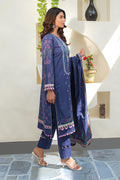 Zellbury | Unstitched 3 Piece Lawn | Embroidered Shirt Shalwar Dupatta - 1680 - House Of Zarish
