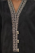 Zellbury | Unstitched 3 Piece Green | Embroidered Shirt Shalwar Dupatta - 1768 - House Of Zarish