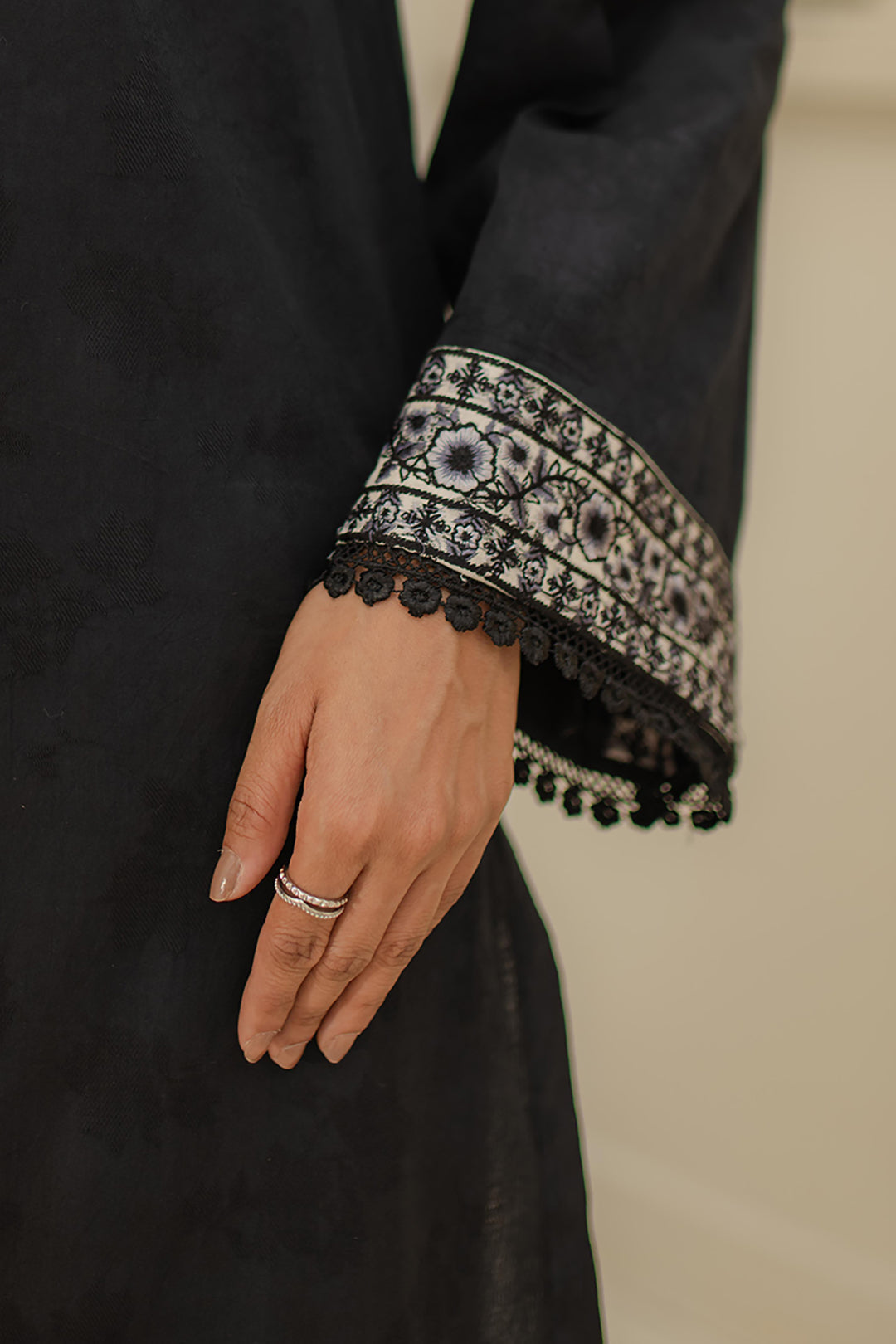 Zellbury | Unstitched 3 Piece Green | Embroidered Shirt Shalwar Dupatta - 1768 - House Of Zarish