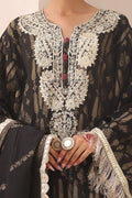 Zellbury | Unstitched 3 Piece Jacquard | Embroidered Shirt Shalwar Dupatta - 1799 - Libasekhas
