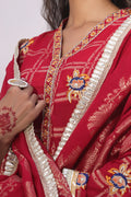 Zellbury | Unstitched 3 Piece Jacquard | Embroidered Shirt Shalwar Dupatta - 1803 - House Of Zarish