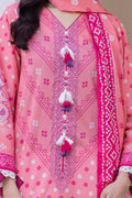 Zellbury | Unstitched 2 Piece Lawn | Shirt Dupatta - 1014 - House Of Zarish
