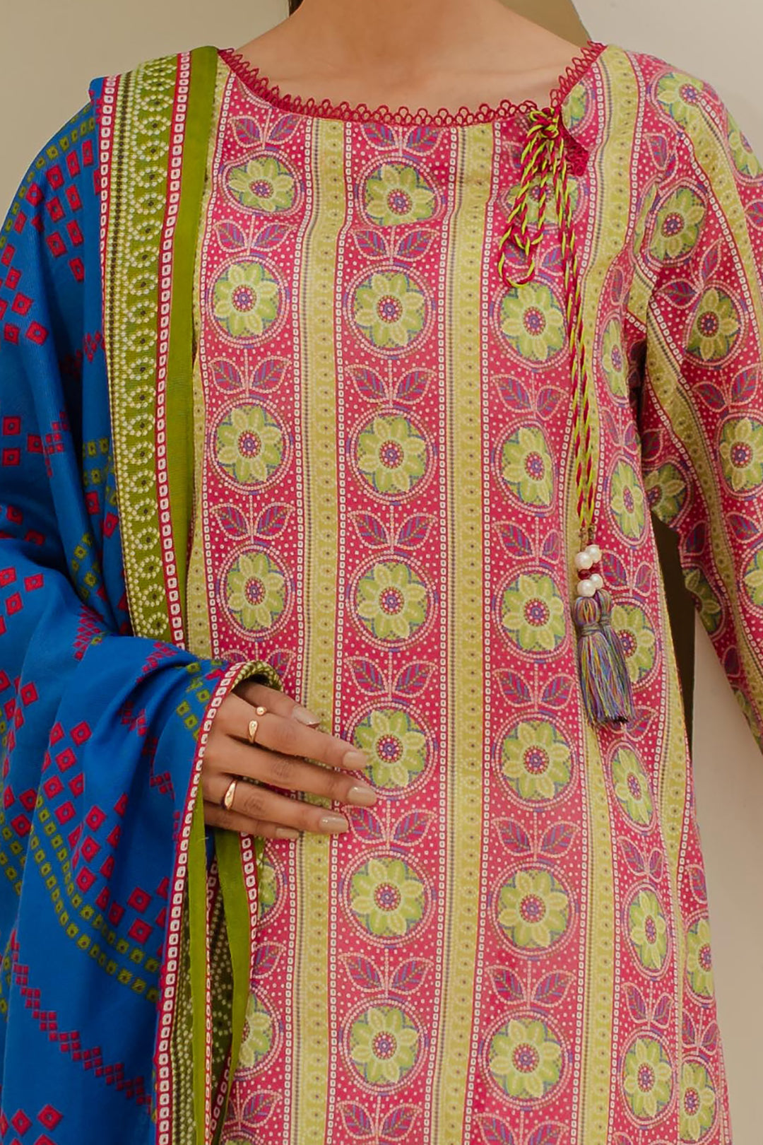 Zellbury | Unstitched 2 Piece Lawn | Shirt Dupatta - 1156 - House Of Zarish