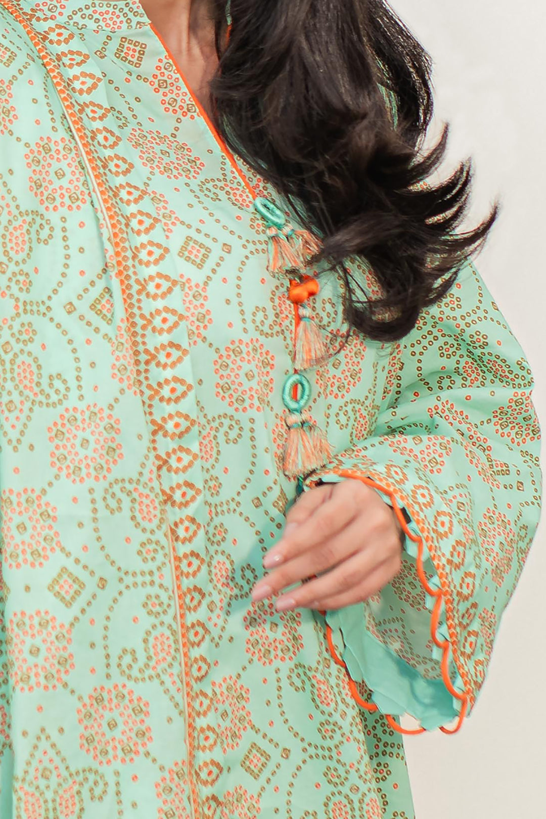 Zellbury | Unstitched 2 Piece Lawn | Shirt Dupatta - 1160 - House Of Zarish