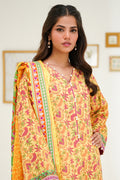 Zellbury | Unstitched 2 Piece Lawn | Shirt Dupatta - 1300 - House Of Zarish