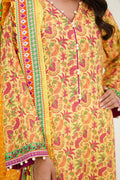 Zellbury | Unstitched 2 Piece Lawn | Shirt Dupatta - 1300 - House Of Zarish