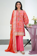 Zellbury | Unstitched 2 Piece Lawn | Shirt Dupatta - 1301 - House Of Zarish