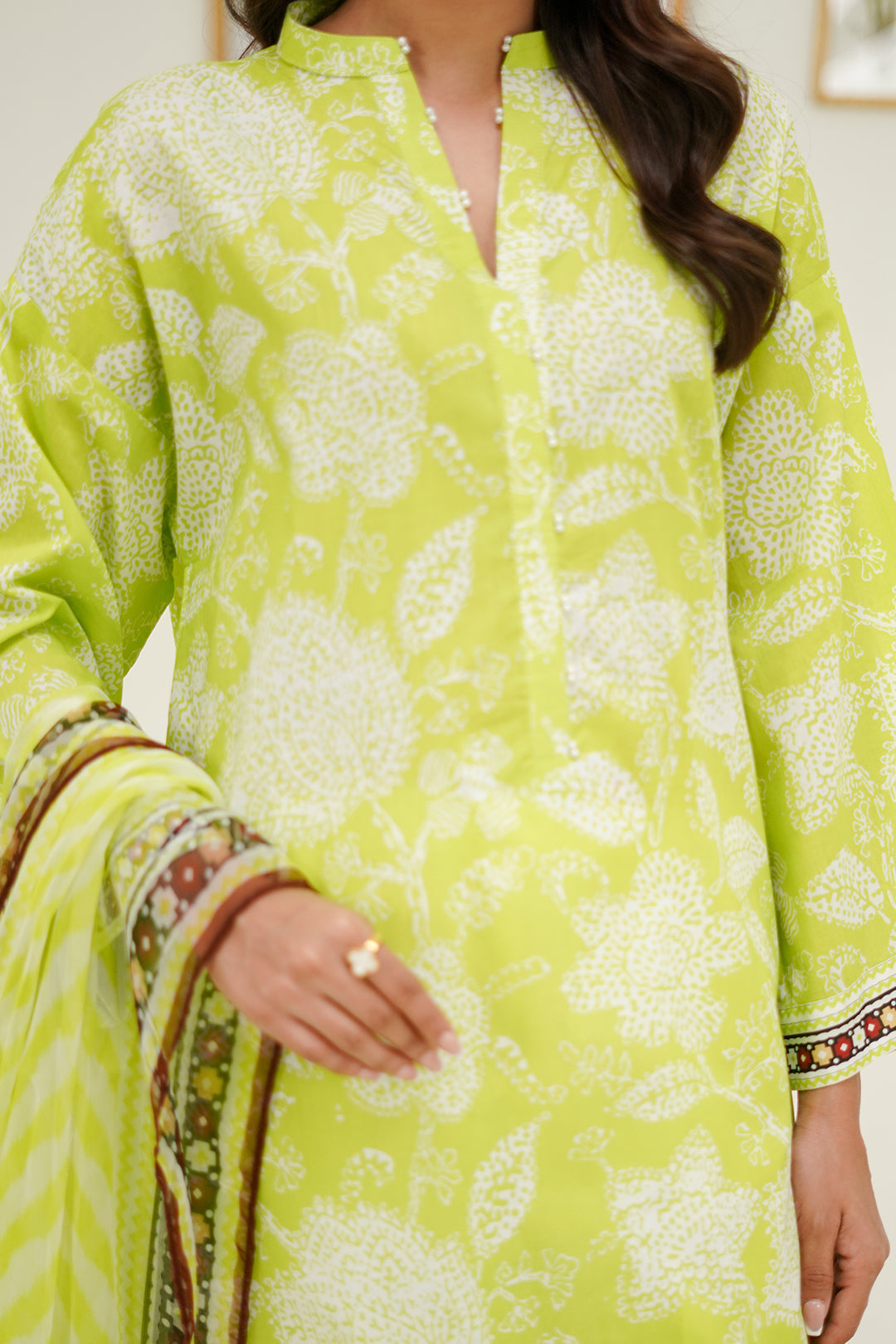 Zellbury | Unstitched 2 Piece Lawn | Shirt Dupatta - 1388 - House Of Zarish