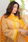 Zellbury | Unstitched 3 Piece Lawn | Shirt Shalwar Dupatta - 1197 - House Of Zarish