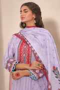 Zellbury | Unstitched 3 Piece Lawn | Shirt Shalwar Dupatta - 1213 - Libasekhas