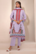 Zellbury | Unstitched 3 Piece Lawn | Shirt Shalwar Dupatta - 1213 - Libasekhas