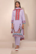Zellbury | Unstitched 3 Piece Lawn | Shirt Shalwar Dupatta - 1213 - Libasekhas