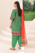 Zellbury | Unstitched 3 Piece Lawn | Shirt Shalwar Dupatta - 1221 - Libasekhas
