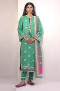 Zellbury | Unstitched 3 Piece Lawn | Shirt Shalwar Dupatta - 1238 - Libasekhas