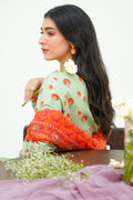 Zellbury | Unstitched 3 Piece Lawn | Shirt Shalwar Dupatta - 1325 - Libasekhas