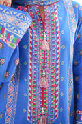 Zellbury | Unstitched 3 Piece Lawn | Shirt Shalwar Dupatta - 1326 - House Of Zarish