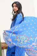 Zellbury | Unstitched 3 Piece Lawn | Shirt Shalwar Dupatta - 1326 - House Of Zarish