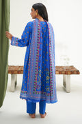 Zellbury | Unstitched 3 Piece Lawn | Shirt Shalwar Dupatta - 1326 - House Of Zarish