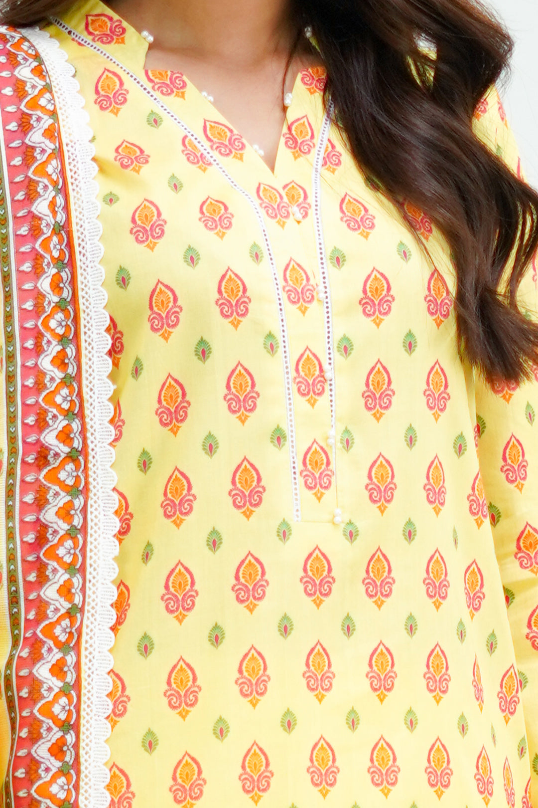 Zellbury | Unstitched 3 Piece Lawn | Shirt Shalwar Dupatta - 1503 - House Of Zarish