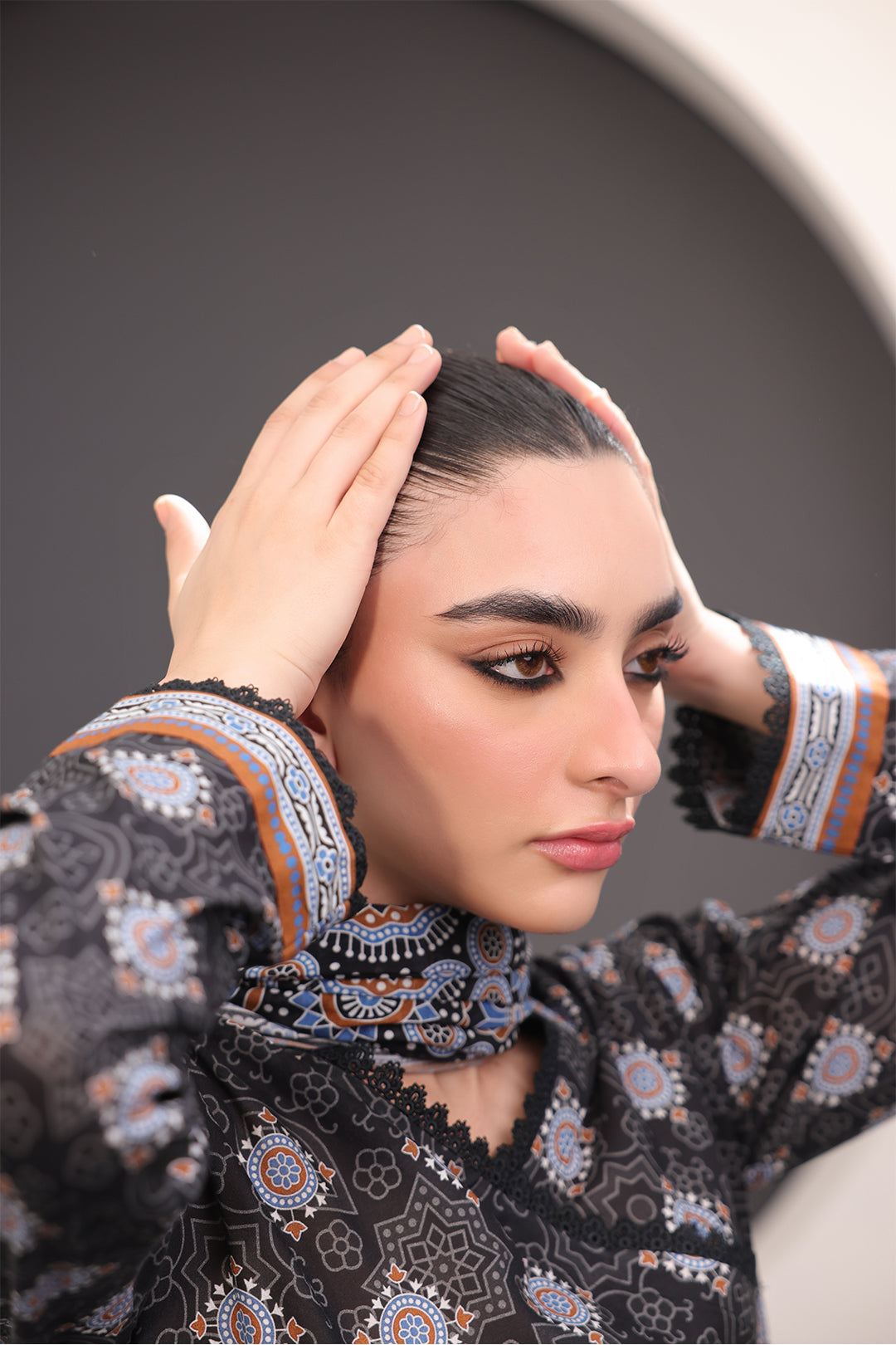 Zellbury | Unstitched 3 Piece Lawn | Shirt Shalwar Dupatta - 1508 - House Of Zarish