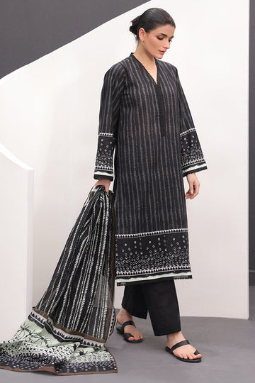 Zellbury | Unstitched 3 Piece Lawn | Shirt Shalwar Dupatta - 1509 - Libasekhas