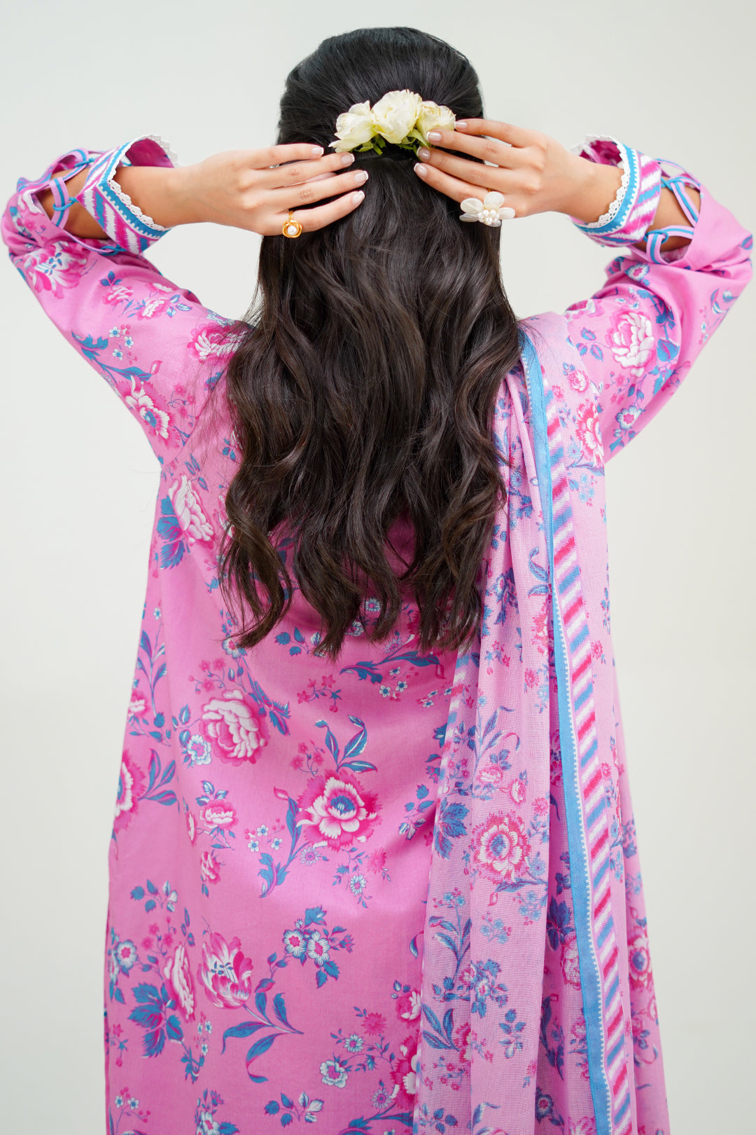 Zellbury | Unstitched 3 Piece Lawn | Shirt Shalwar Dupatta - 1569 - House Of Zarish