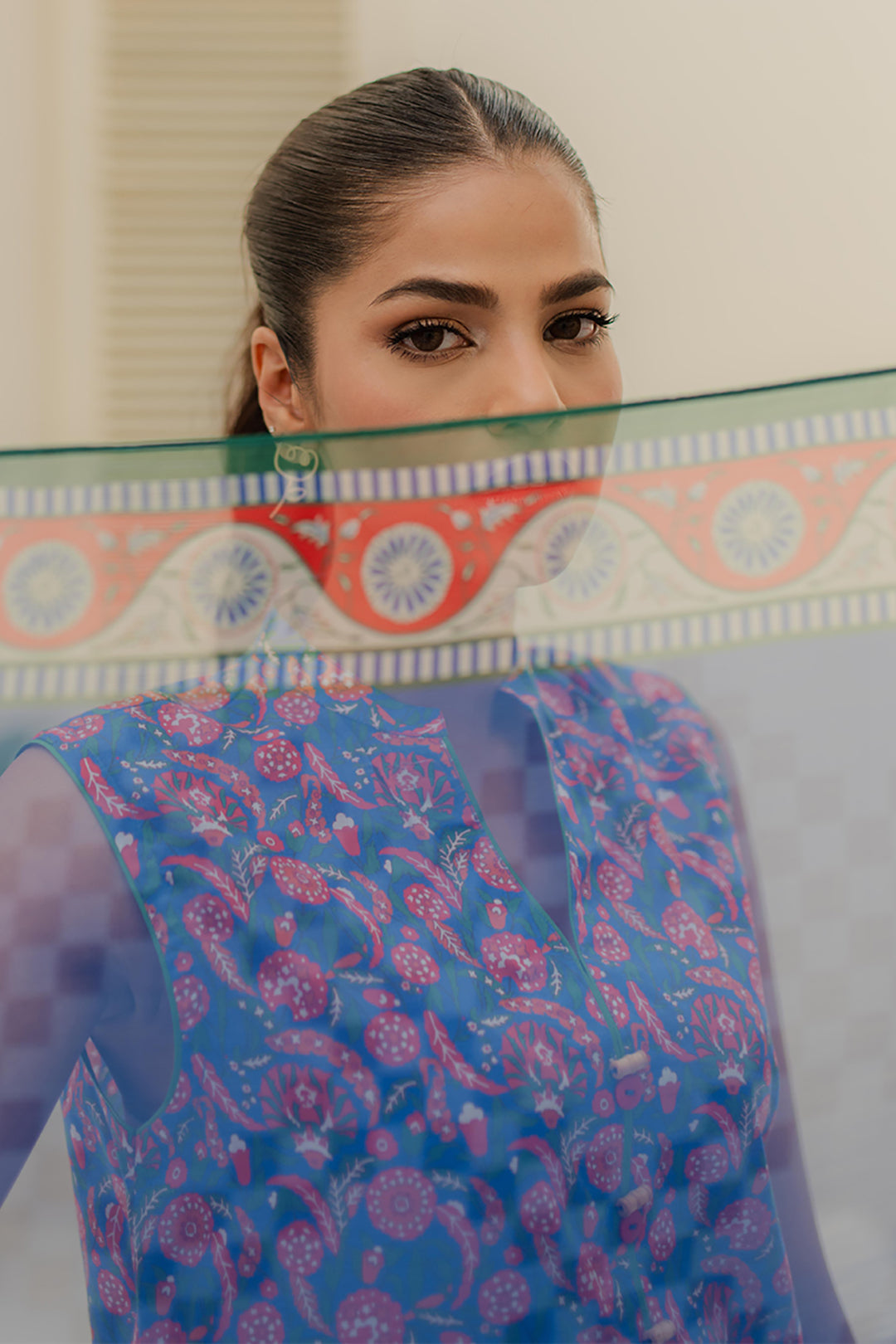 Zellbury | Unstitched 3 Piece Lawn | Shirt Shalwar Dupatta - 1665 - House Of Zarish