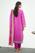 Zellbury | Unstitched 3 Piece Lawn | Shirt Shalwar Dupatta - 1671 - House Of Zarish