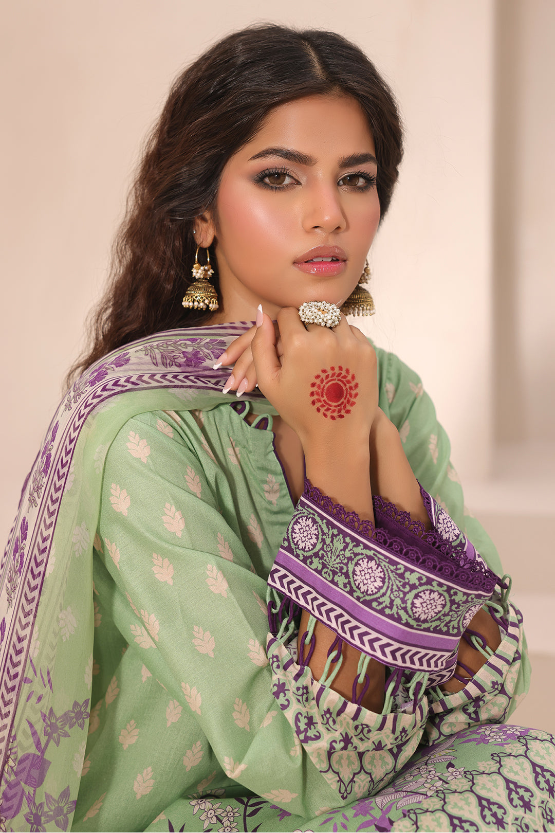 Zellbury | Unstitched 3 Piece Lawn | Shirt Shalwar Dupatta - 1696 - Libasekhas