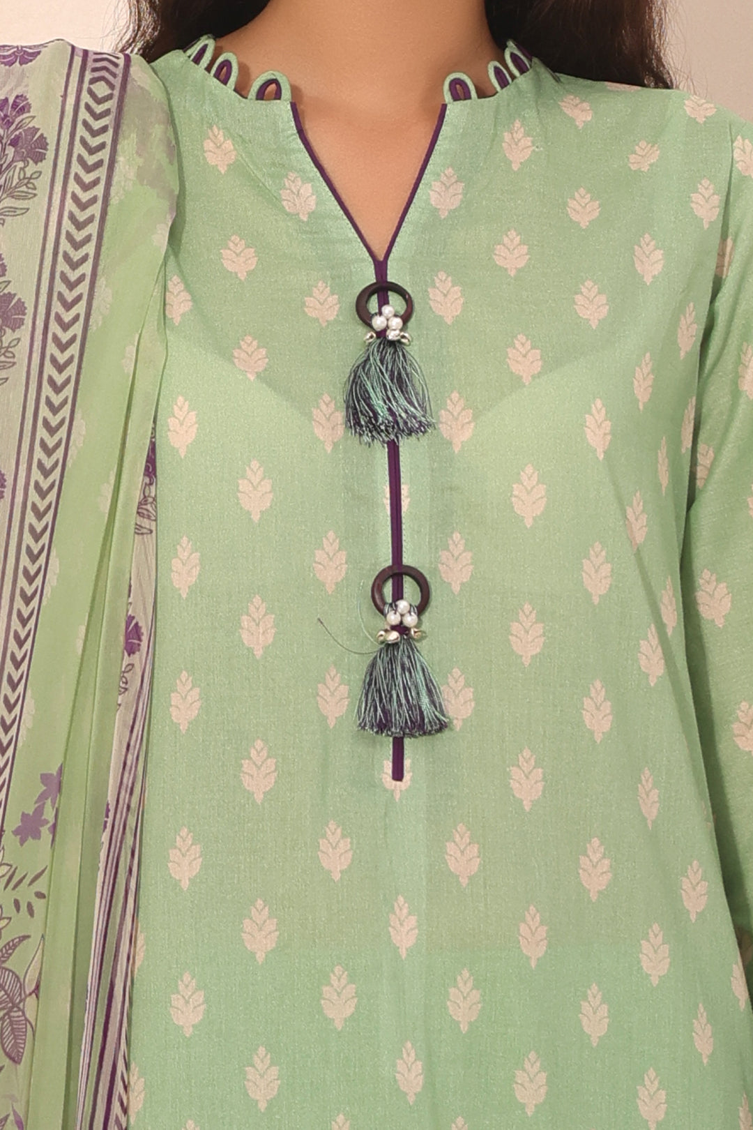 Zellbury | Unstitched 3 Piece Lawn | Shirt Shalwar Dupatta - 1696 - Libasekhas