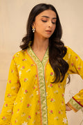 Zellbury | Unstitched 2 Piece Lawn | Embroidered Shirt Shalwar - 0098 - House Of Zarish