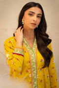 Zellbury | Unstitched 2 Piece Lawn | Embroidered Shirt Shalwar - 0098 - House Of Zarish