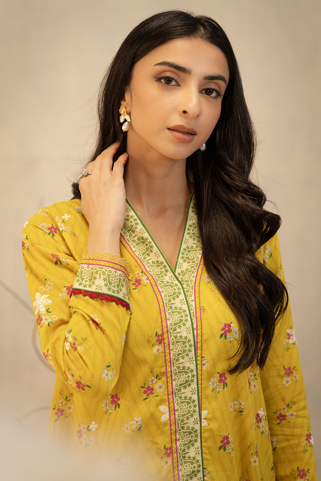 Zellbury | Unstitched 2 Piece Lawn | Embroidered Shirt Shalwar - 0098 - Libasekhas