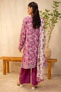 Zellbury | Unstitched 2 Piece Lawn | Shirt Dupatta - 0005 - House Of Zarish