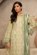 Zellbury | Unstitched 2 Piece Lawn | Shirt Dupatta - 0006 - House Of Zarish