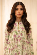 Zellbury | Unstitched 2 Piece Lawn | Shirt Shalwar - 0012 - Libasekhas